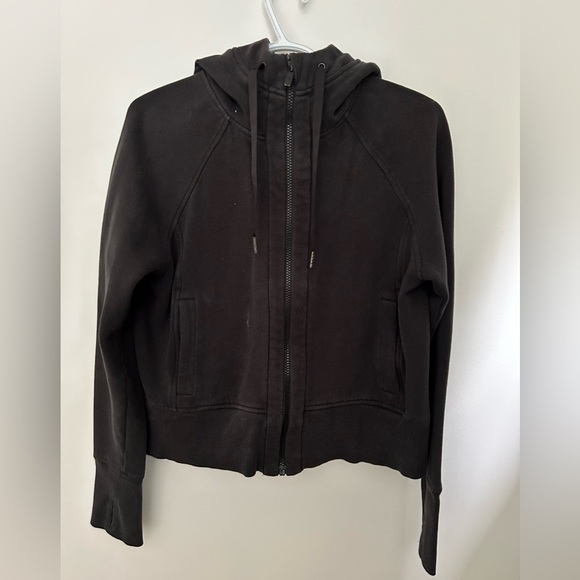 Lululemon Back To It Hoodie Black Size 6 - Picture 1 of 3
